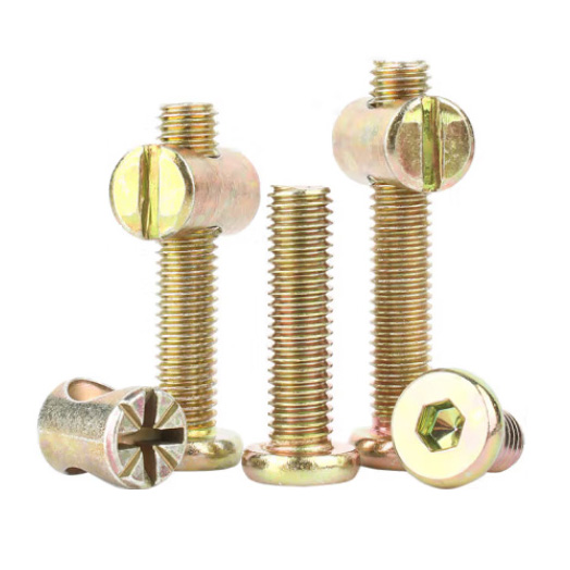 镀彩锌平头内六角螺丝组合